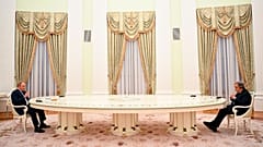 دیدار دبیرکل سازمان ملل با رئیس جمهوری روسیه در مسکو