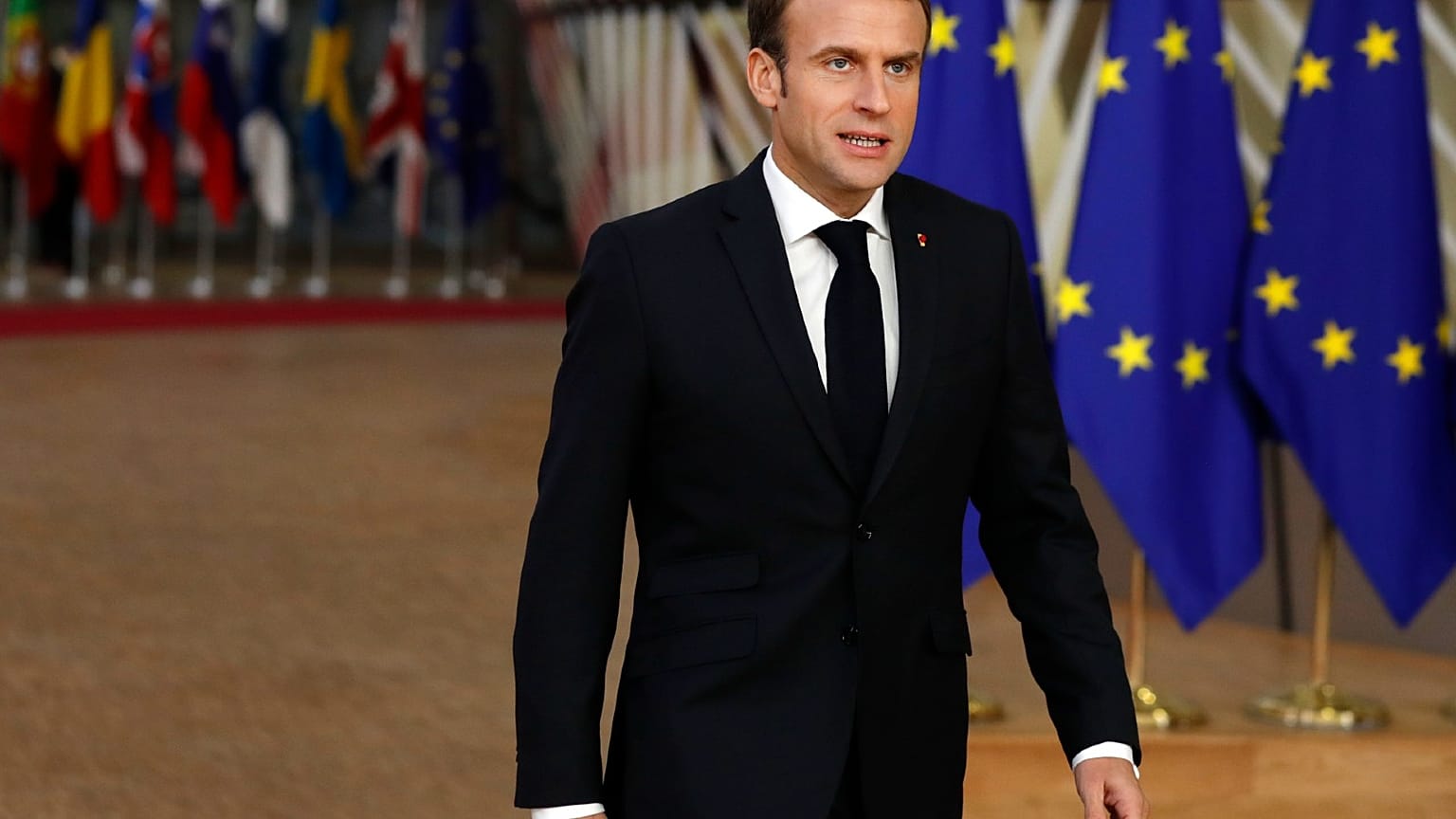 Il presidente francese Emmanuel Macron