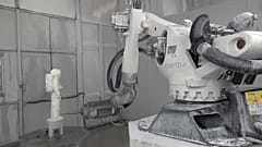 Eccolo, il "Robot Scultore"...