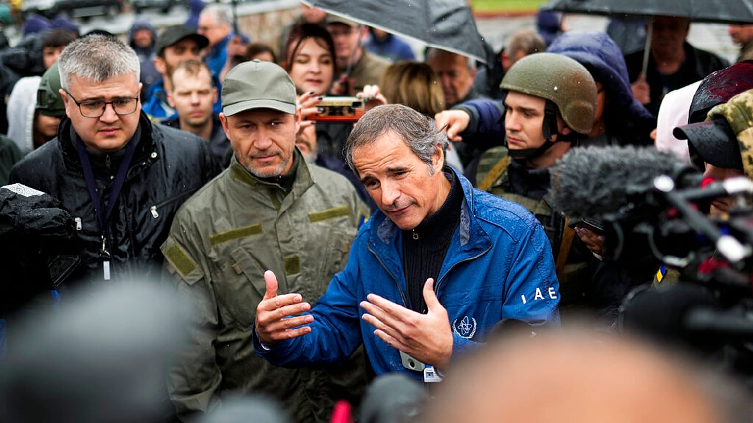 IAEA-Direktor Grossi in Tschernobyl