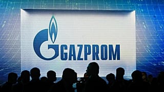 شعار غازبروم في مركز سانبطرسبورغ للمعارض. 2021/010/07