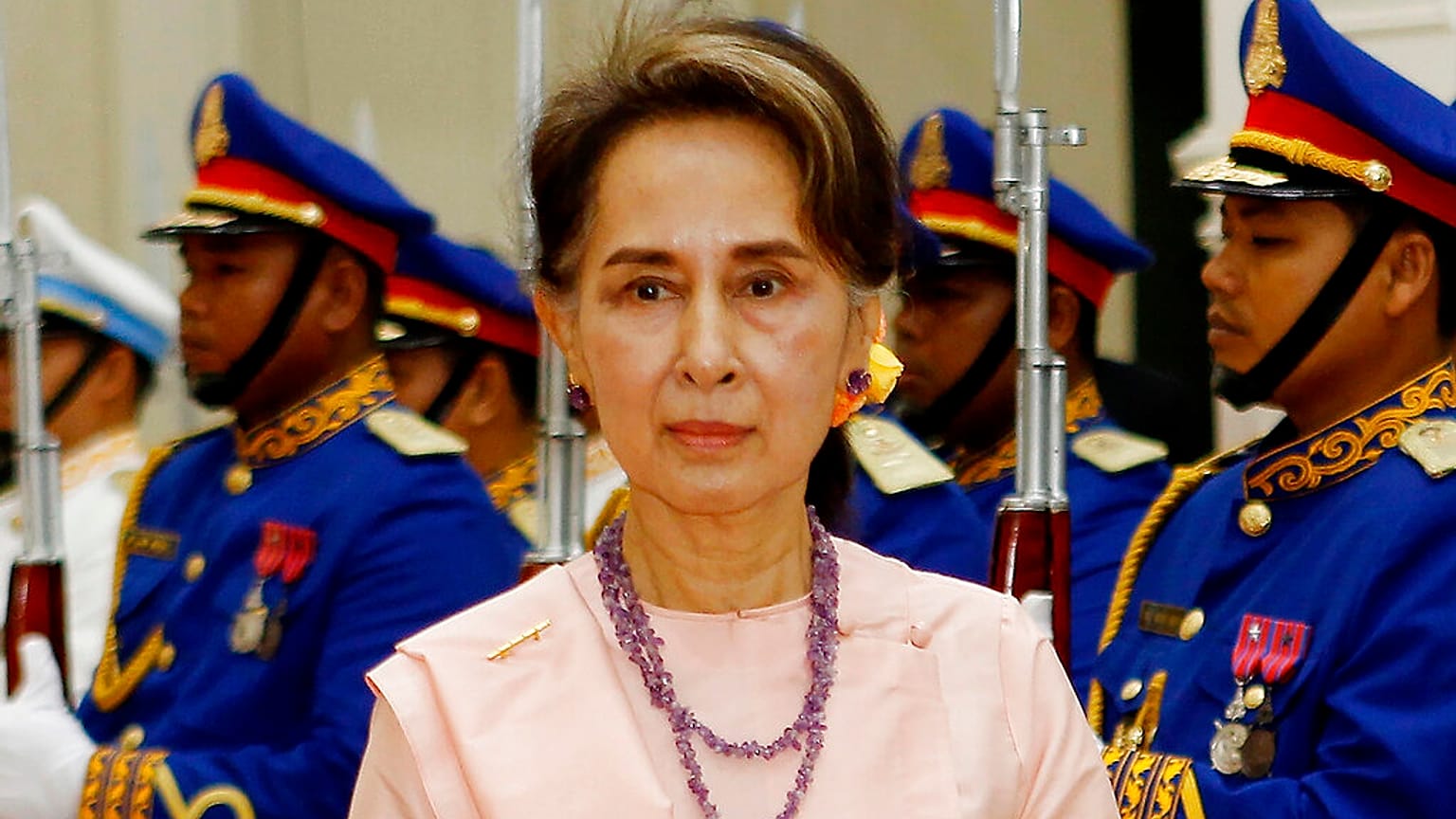 Myanmar'ın devrik lideri Aung San Suu Çii 
