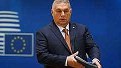 Orbán Viktor miniszterelnök Brüsszelben