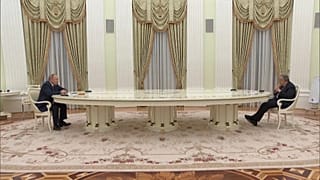Russian President Vladimir Putin held talks with UN Secretary-General Antonio Guterres on Tuesday at the Kremlin Palace in Moscow.