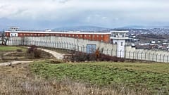 Gefängnis in Gjilan, 50 Kilometer südöstlich der kosovarischen Hauptstadt Pristina, wo die dänischen Behörden das neue Gefängnis mit 300 Zellen betreiben werden.