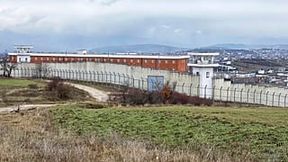 Gefängnis in Gjilan, 50 Kilometer südöstlich der kosovarischen Hauptstadt Pristina, wo die dänischen Behörden das neue Gefängnis mit 300 Zellen betreiben werden.