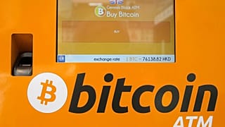 صراف آلي للبتكوين في هونغ كونغ، 11 مايو 2018