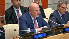 Der Chefankläger des Internationalen Strafgerichtshofs, Karim Khan