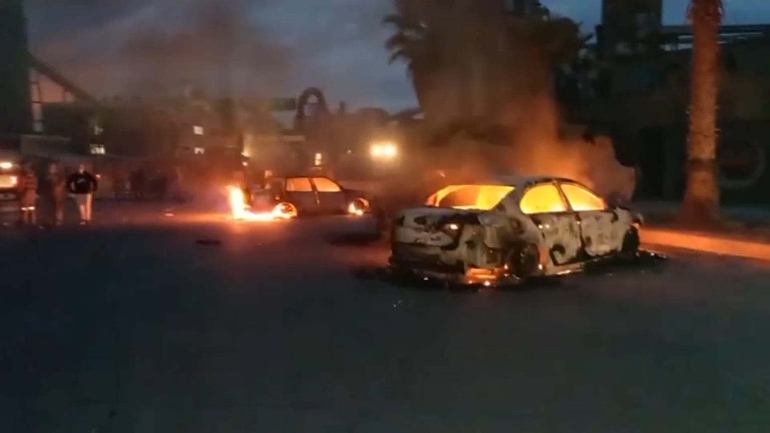 Nove pessoas foram detidas nos incidentes