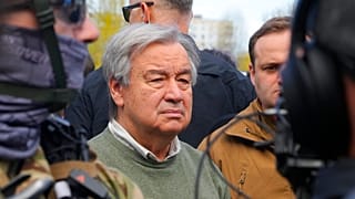 Antonio Guterres, UN-Generalsekretär in der Ukraine