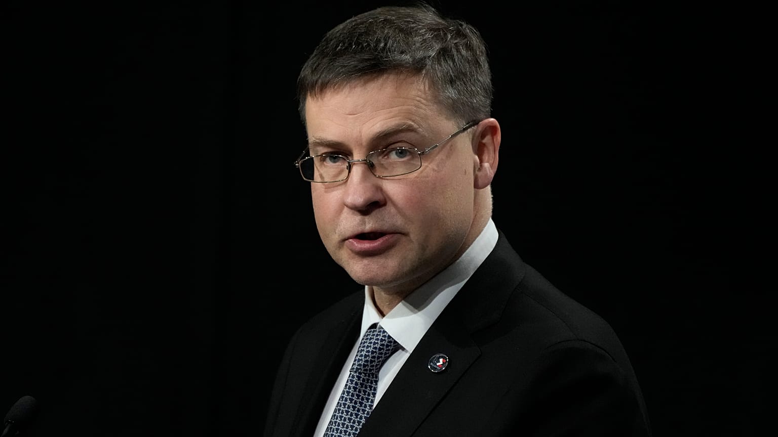 Valdis Dombrovskis, vicepresidente de la Comisión Europea