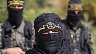 أفراد من سرايا القدس الجناح العسكري لحركة الجهاد الإسلامي
