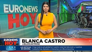 Blanca Castro presenta este viernes 29 de abril Euronews Hoy.