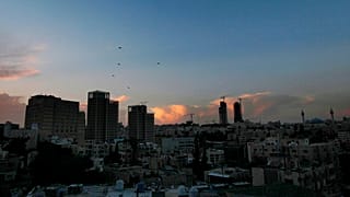 مدينة عمان عند غروب الشمس، الأردن، الإثنين 22 أكتوبر/تشرين الأول 2012