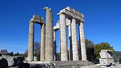 Άποψη από τον αρχαιολογικό χώρο της Νεμέας