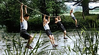 Cichociemni agents tackle an assault course at Audley End