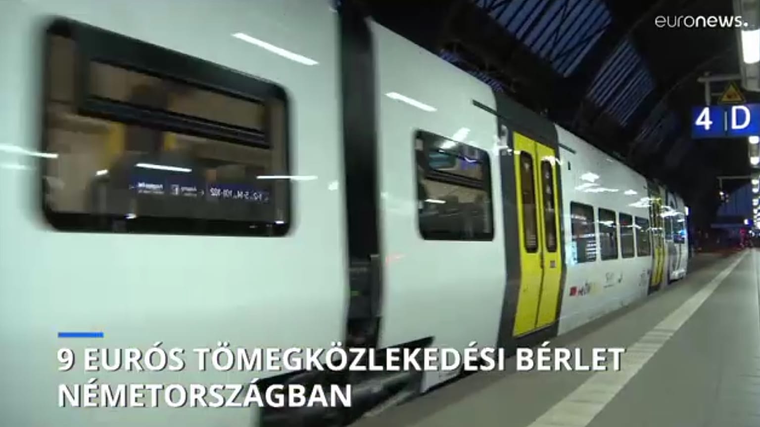 9 eurós bérlet Németországban