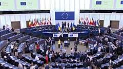Das Plenum im EU-Parlament in Straßburg.