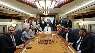 Erdoğan, Suudi Arabistan dönüşünde konuştu