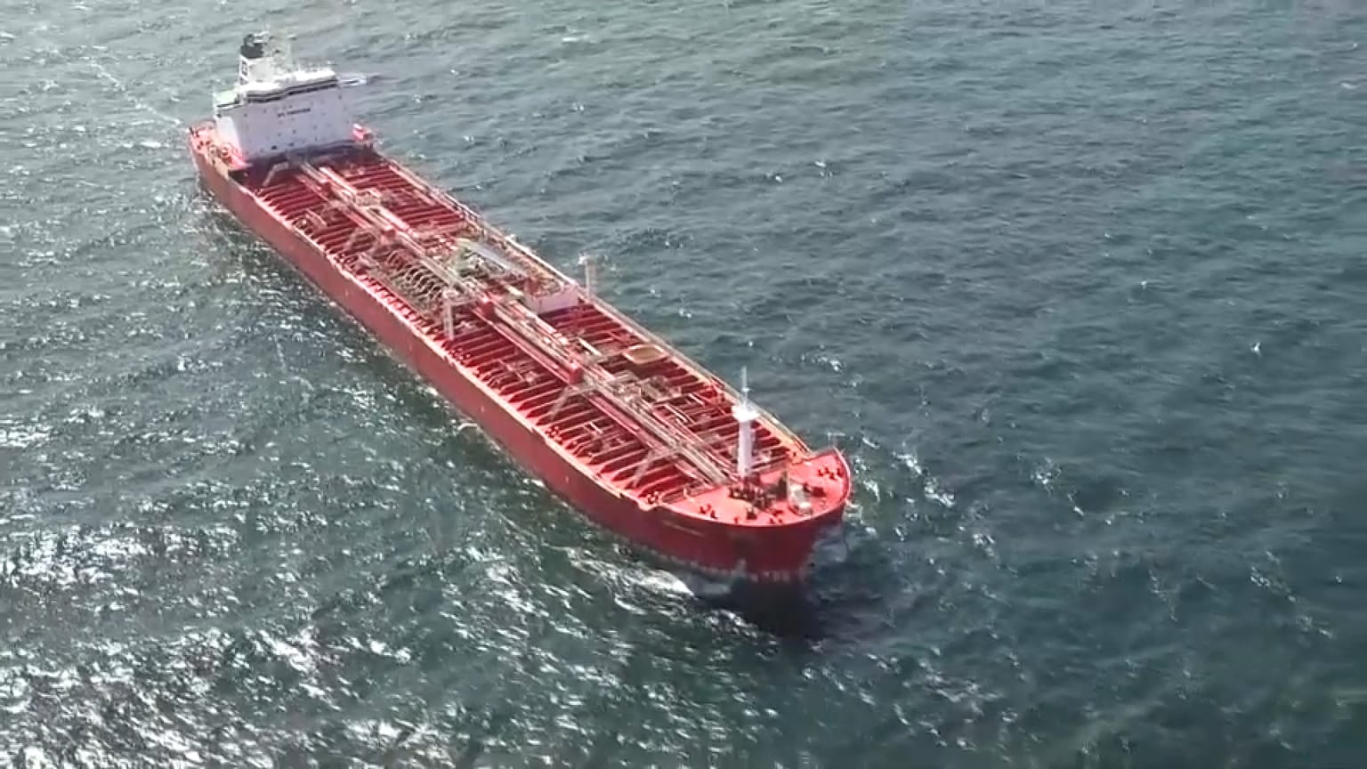 El barco cisterna Sunny Liger.