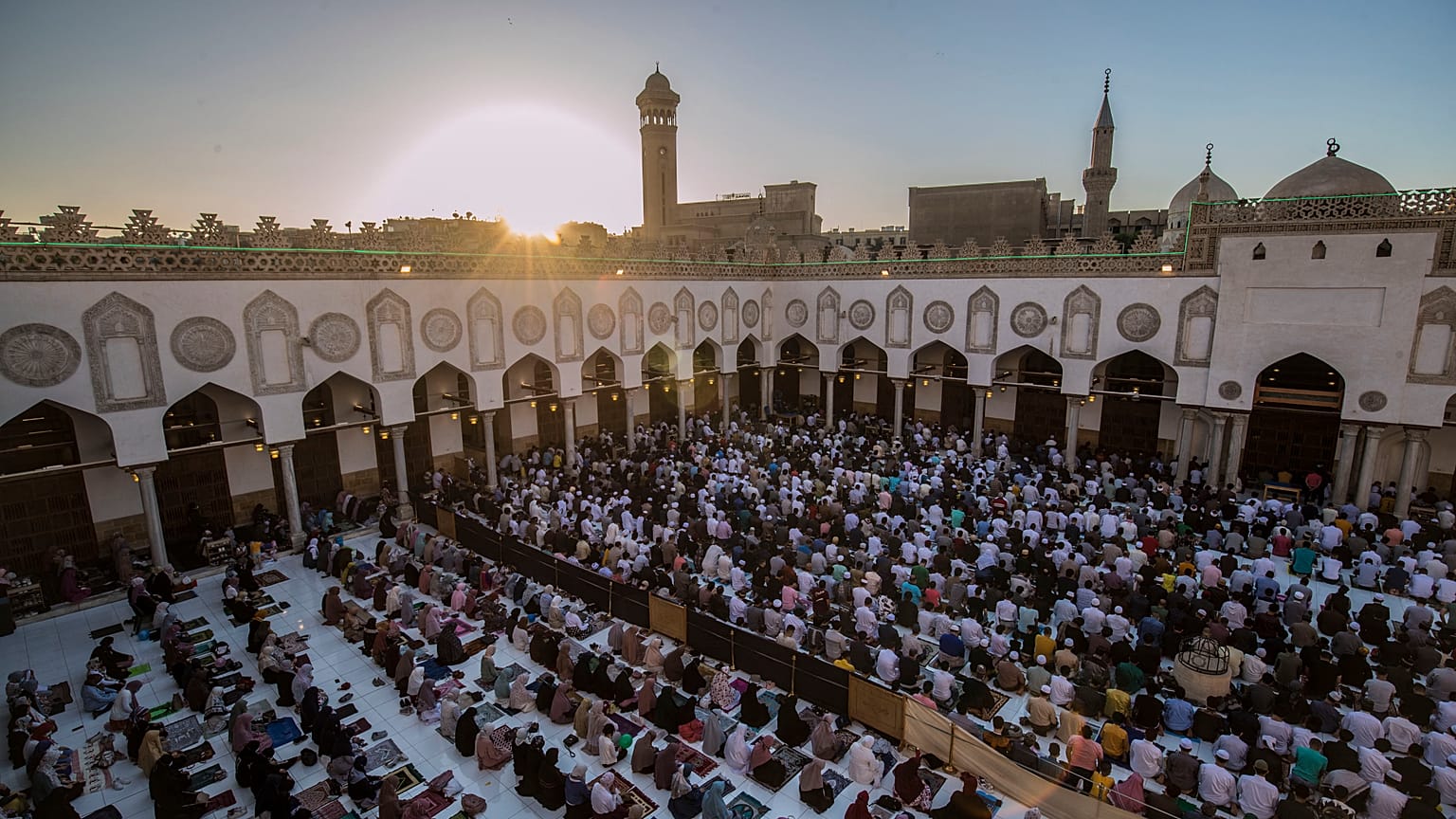 صلاة عيد الفطر في مصر في الـ 2021