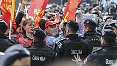 Taksim'de 1 Mayıs gösterisi