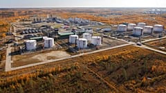 L'aciérie d'Azovstal, dernière poche de résistance ukrainienne à Marioupol.