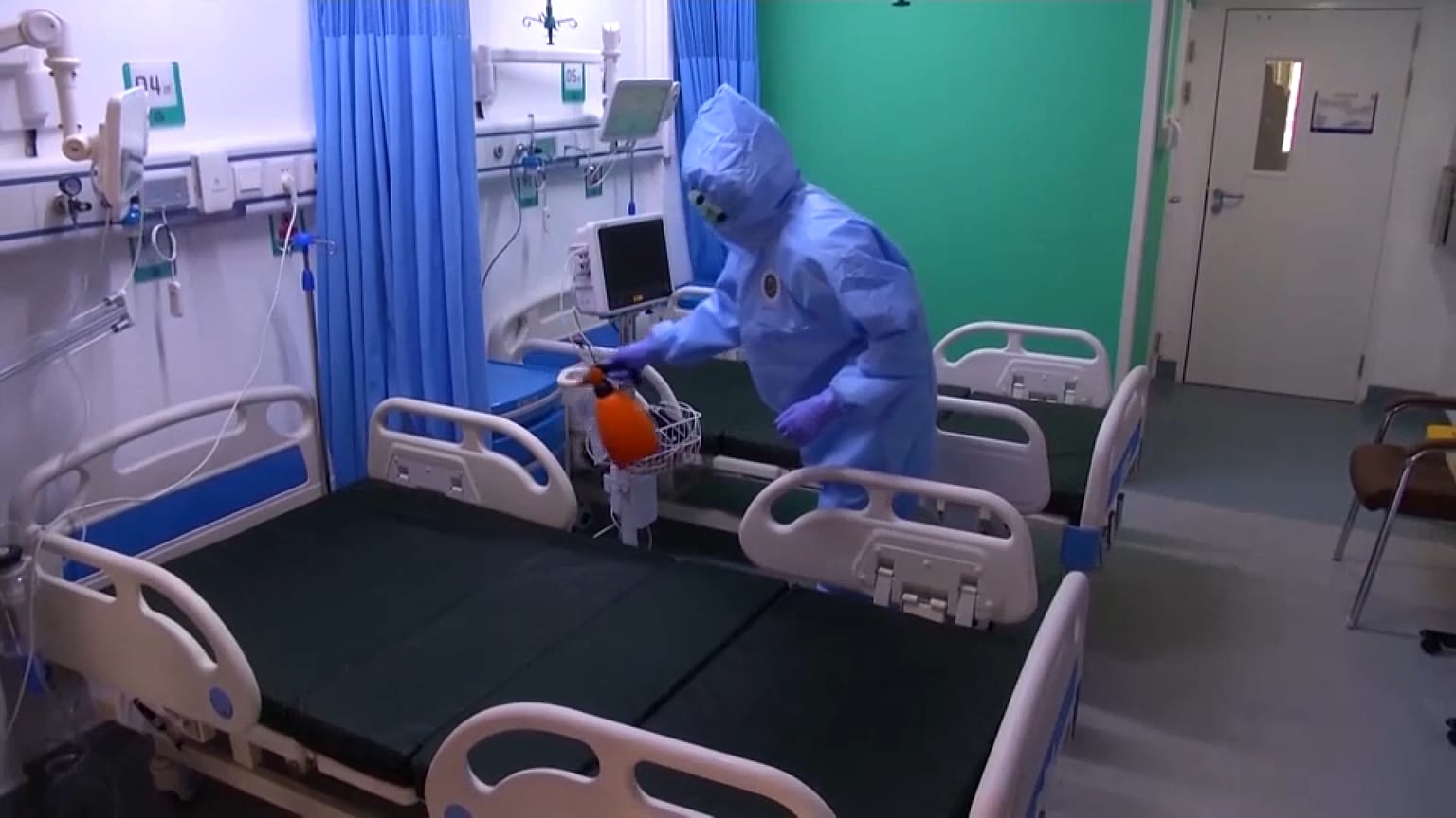 Hospital temporal abierto en Pekín para los enfermos de COVID-19