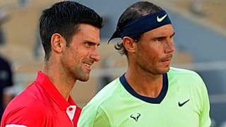 Srıp tenisçi Novak Djokovic ve İspanyol tenisçi Rafael Nadal 