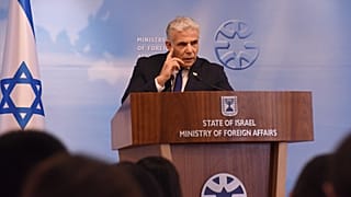 وزير الخارجية الإسرائيلي يائير لبيد 