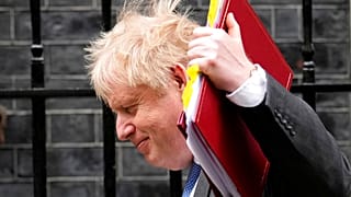Boris Johnson, primer ministro del Reino Unido, en Londres, el 27 de abril de 2022.