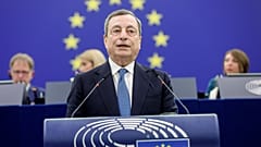 Discours du Premier ministre italien Mario Draghi devant le Parlement européen