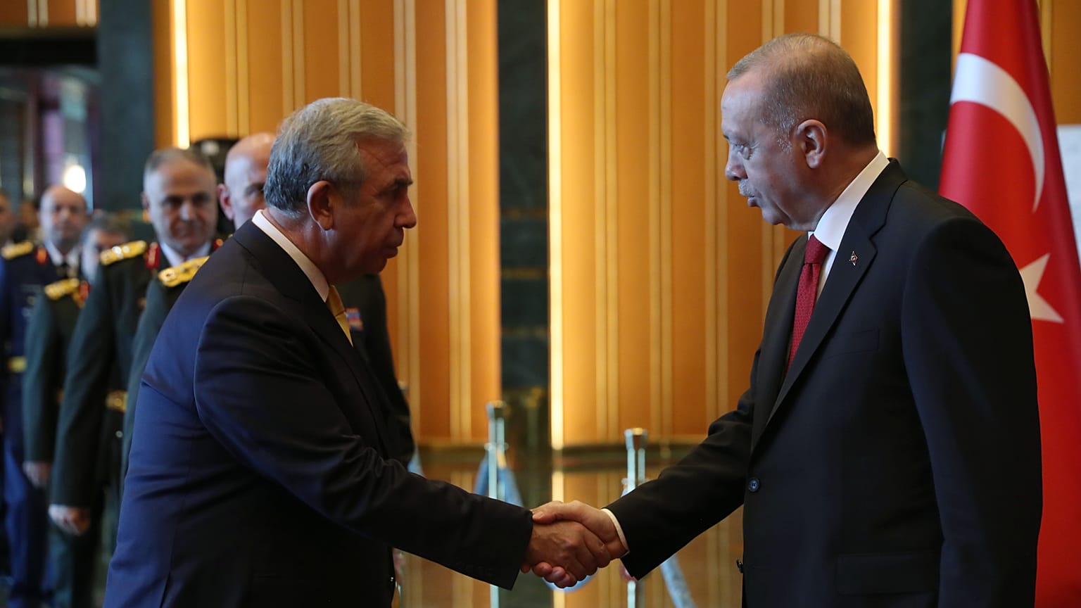 Mansur Yavaş ve Cumhurbaşkanı Erdoğan