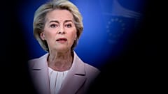 Ursula von der Leyen im Europäischen Parlament in Straßburg
