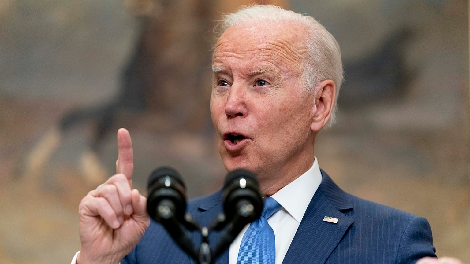 Joe Biden, amerikai elnök az Ukrajnának nyújtott támogatás fontosságáról beszélt Alabamában.