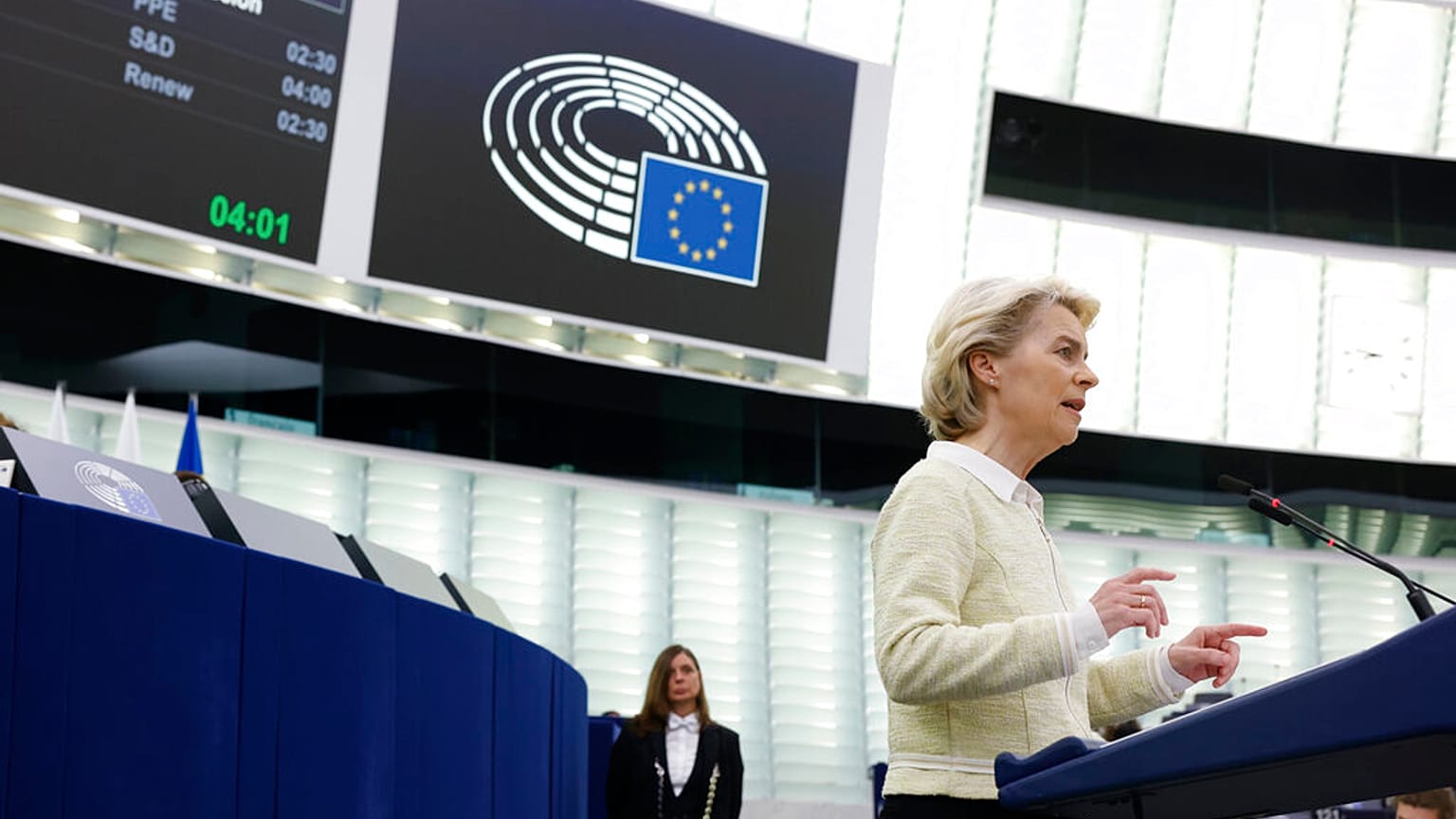EU-Kommissionspräsidentin Ursula von der Leyen 