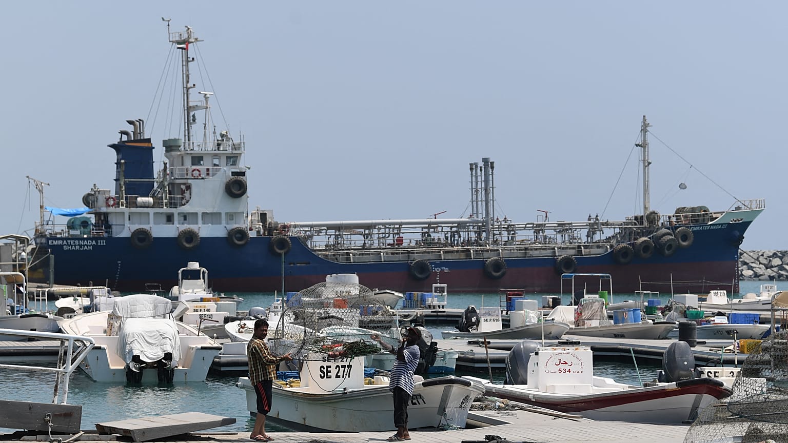 ميناء الفجيرة في الإمارات