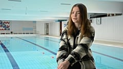 Natalia, who has dreams to be an Olympic swimmer 