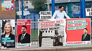 En Irlande du Nord, le parti nationaliste et républicain du Sinn Fein pourrait remporter les élections locales.