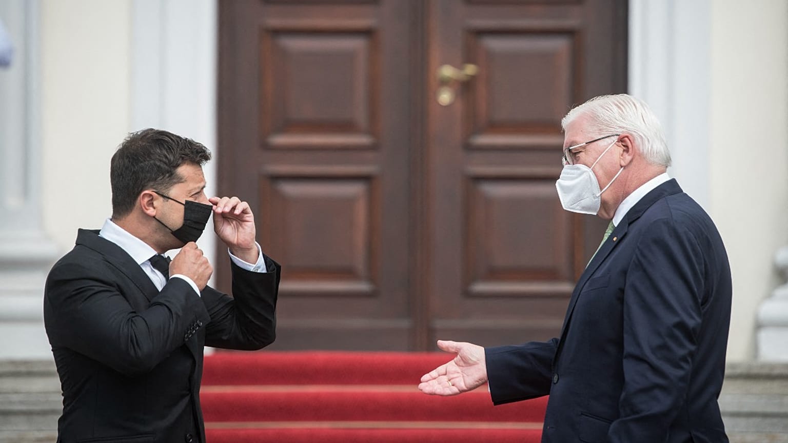 Selensyj zum Staatsbesuch bei Steinmeier in Berlin im Juli 2021 