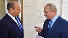  İsrail Başbakanı Naftali Bennett ve Rusya Devlet Başkanı Vladimir Putin