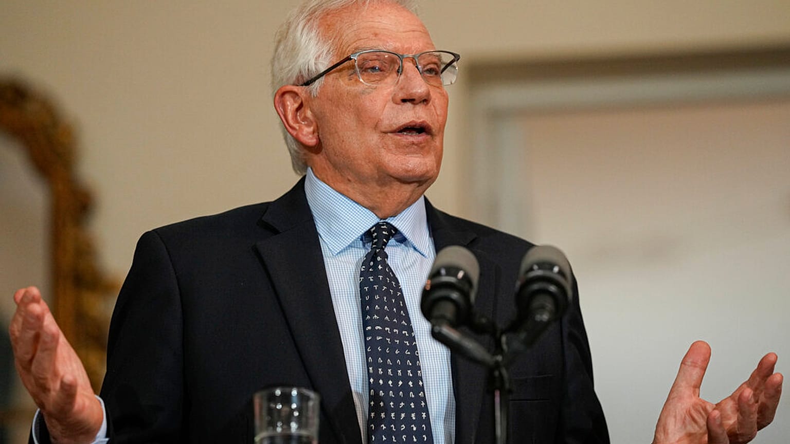 Josep Borell, az unió külügyi főtárgyalója