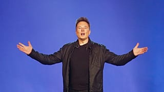 FILE - Tesla CEO Elon Musk introduces the Cybertruck at Tesla's design studio, 2019 