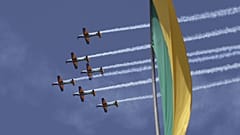 Exibição da Esquadrilha da Fumaça no Dia da Independência, 2016