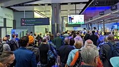 Dublin airport has been the scene of long queues and flight cancellations over the last week.