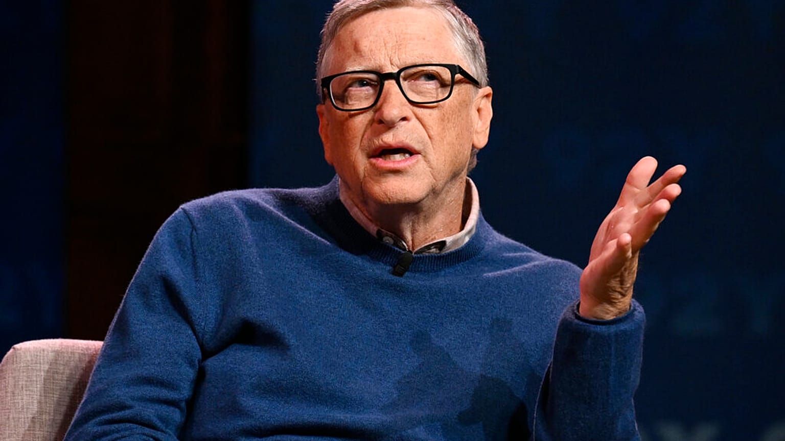 Bill Gates, durante una conferencia el pasado martes