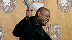 Forest Whitaker holds the award for outstanding performance by a male actor in a leading role for his work in "The Last King of Scotland".
