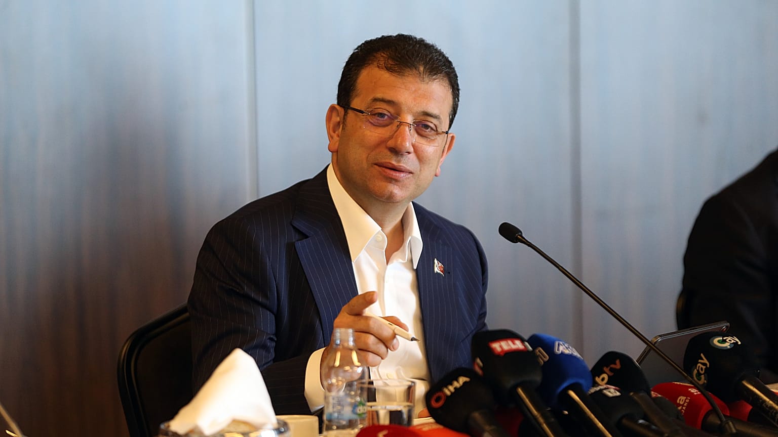 İstanbul Büyükşehir Belediye Başkanı Ekrem İmamoğlu