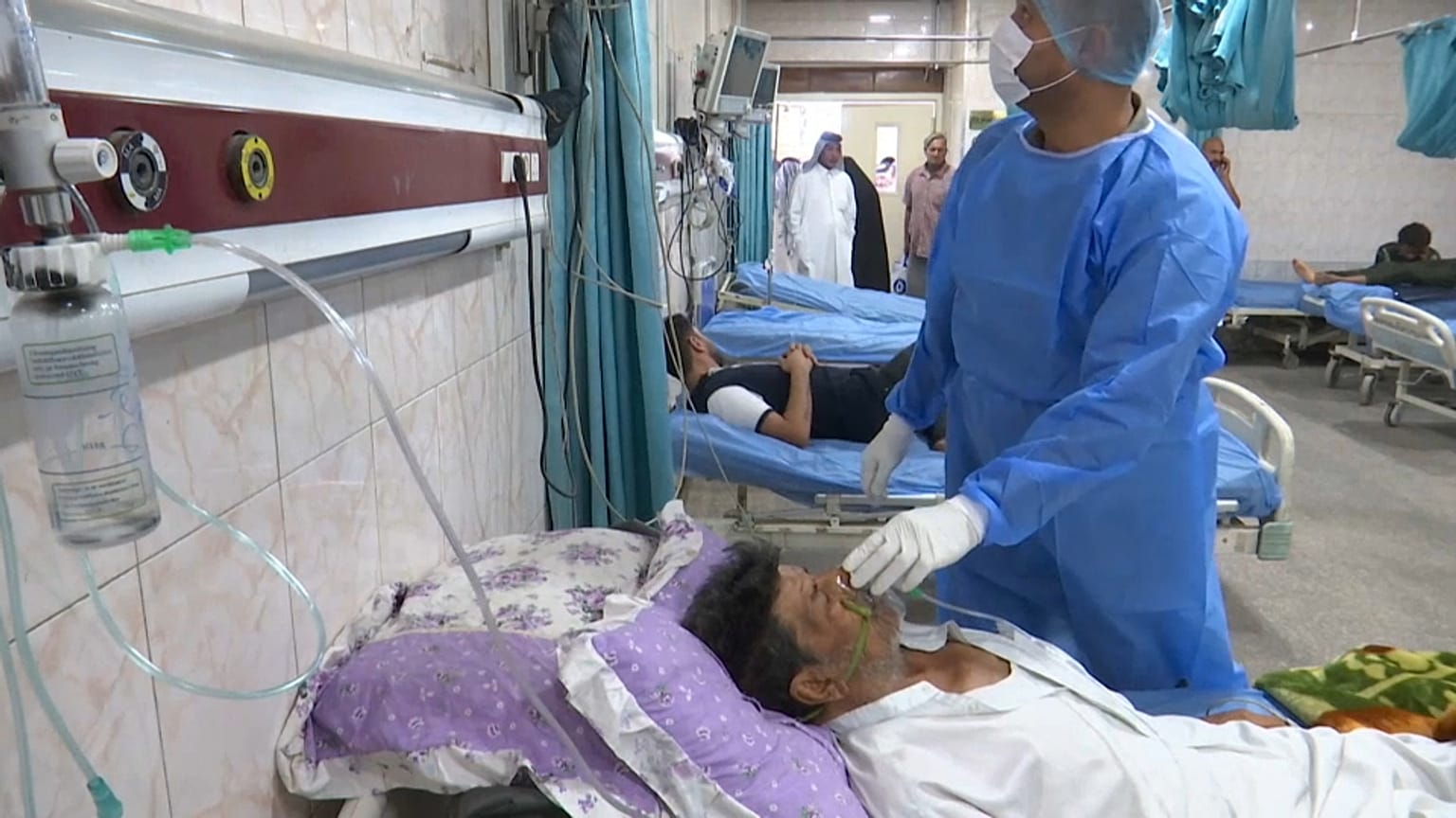 Dans un hôpital de Bagdad, le 7 mai 2022