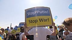 Акция протеста в Кёльне